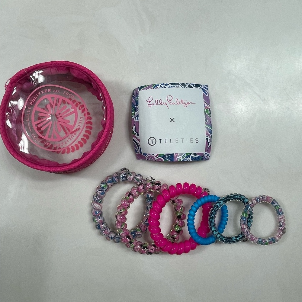 Lilly Pulitzer GWP Teleties for hair